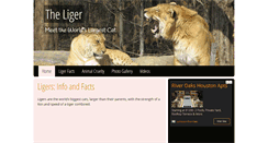 Desktop Screenshot of ligerfacts.org